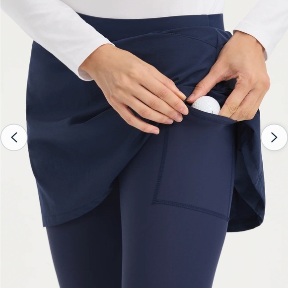 RENWICK | Skirted Legging in Navy - Picture 3 of 9